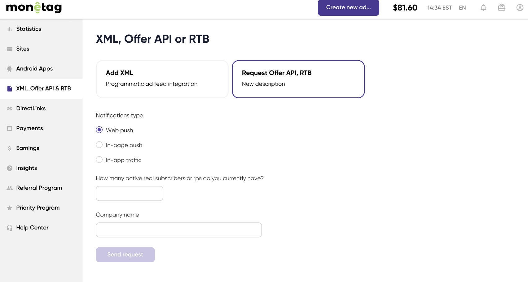 monetag-self-serve-platform-open-rtb-xml-api-how-to-get