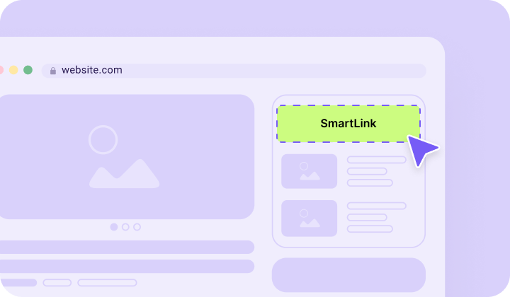 Los usuarios ven anuncios en la página de destino - images.